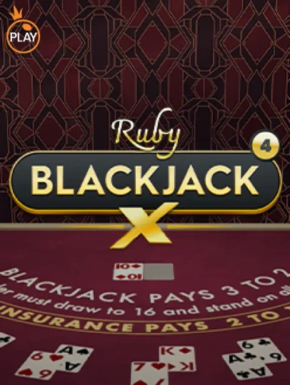 TA88 Blackjack X 4 - Ruby
